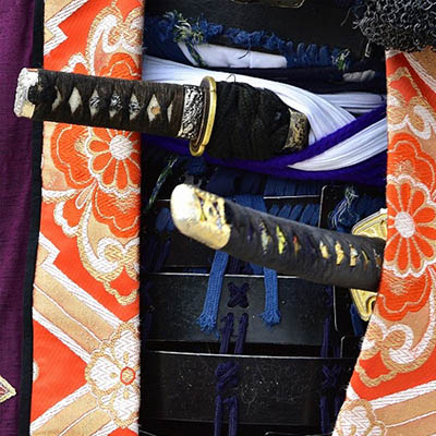 photo of Japanese samurai two