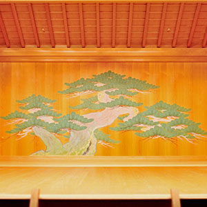 photo of Noh performance in Japan