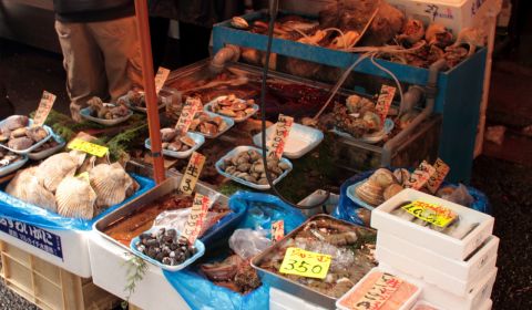 photo of Tsukiji Market