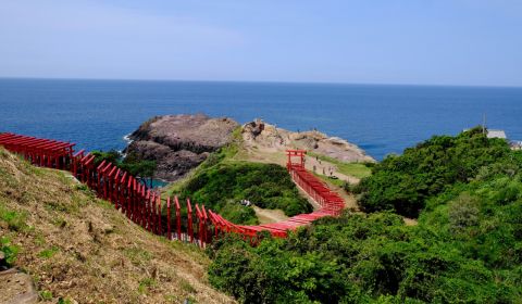 photo of Motonosumi-Inari Shrine